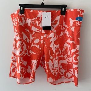 Women's Nike One Luxe Icon Clash Mid-Rise Training Bike Shorts Size 3X